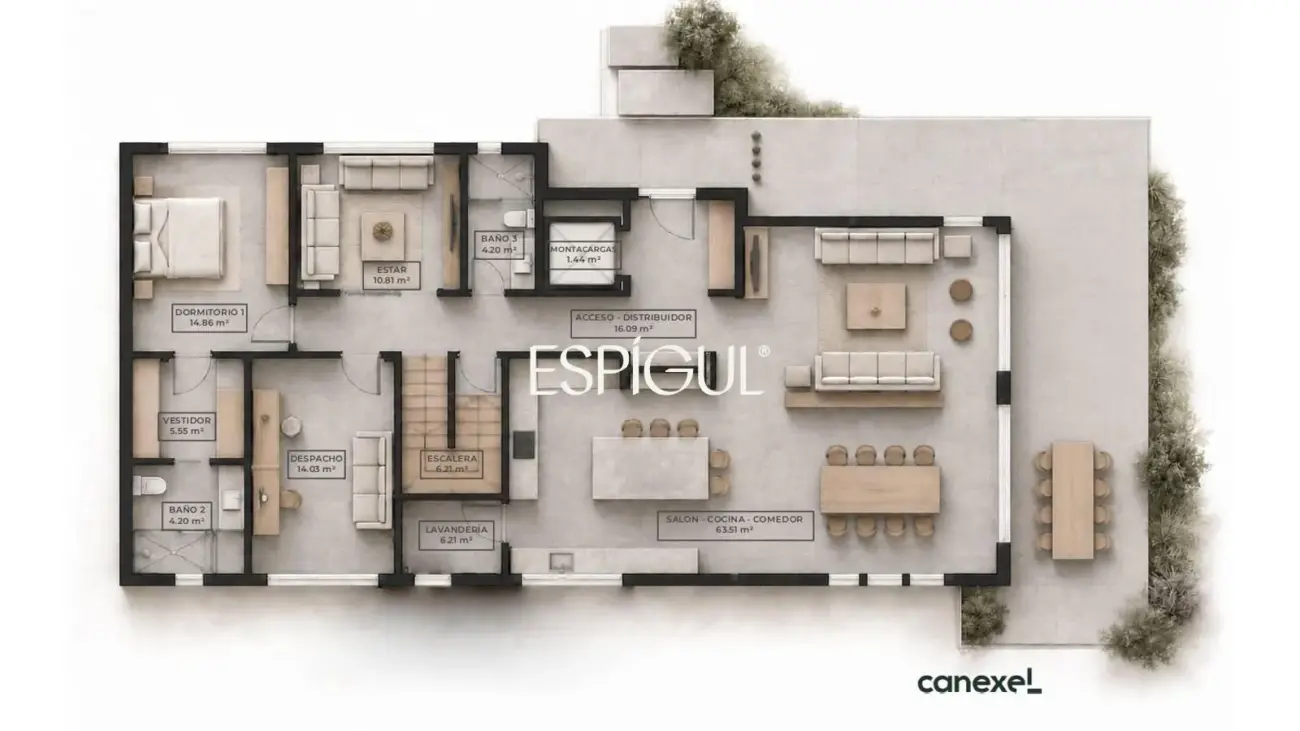 Casa en venta en construcción en Sant Cugat del Vallés