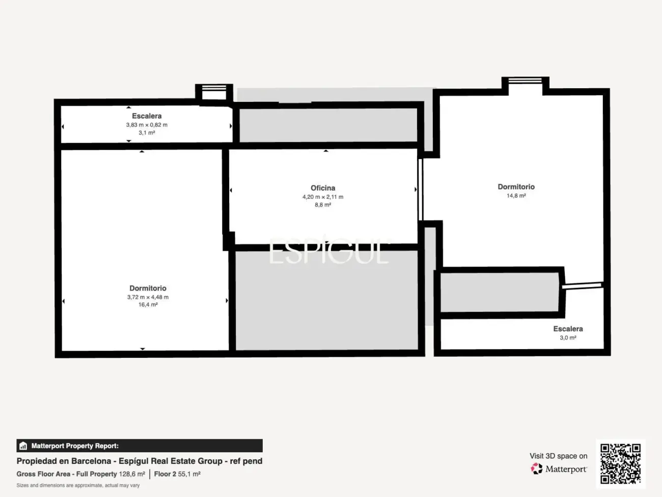 Espectacular Loft reformado con doble altura y elementos originales