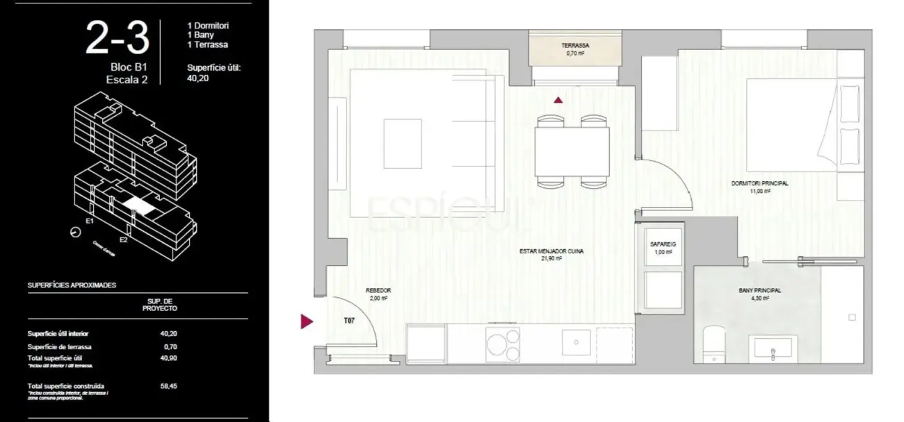 ESPECTACULAR VIVIENDA DE NUEVA CONSTRUCCIÓN CON EXCLUSIVAS ZONAS COMUNITARIAS – 2ª PLANTA
