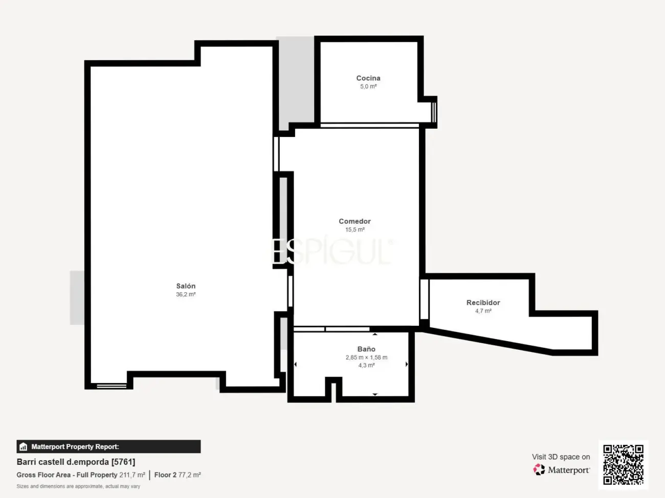 Exclusiva vivienda con piscina y vistas en Castell d’Empordà