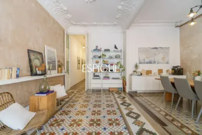 Exklusive Wohnung mit Terrasse zum Verkauf im Quadrat d’Or, Eixample Dret