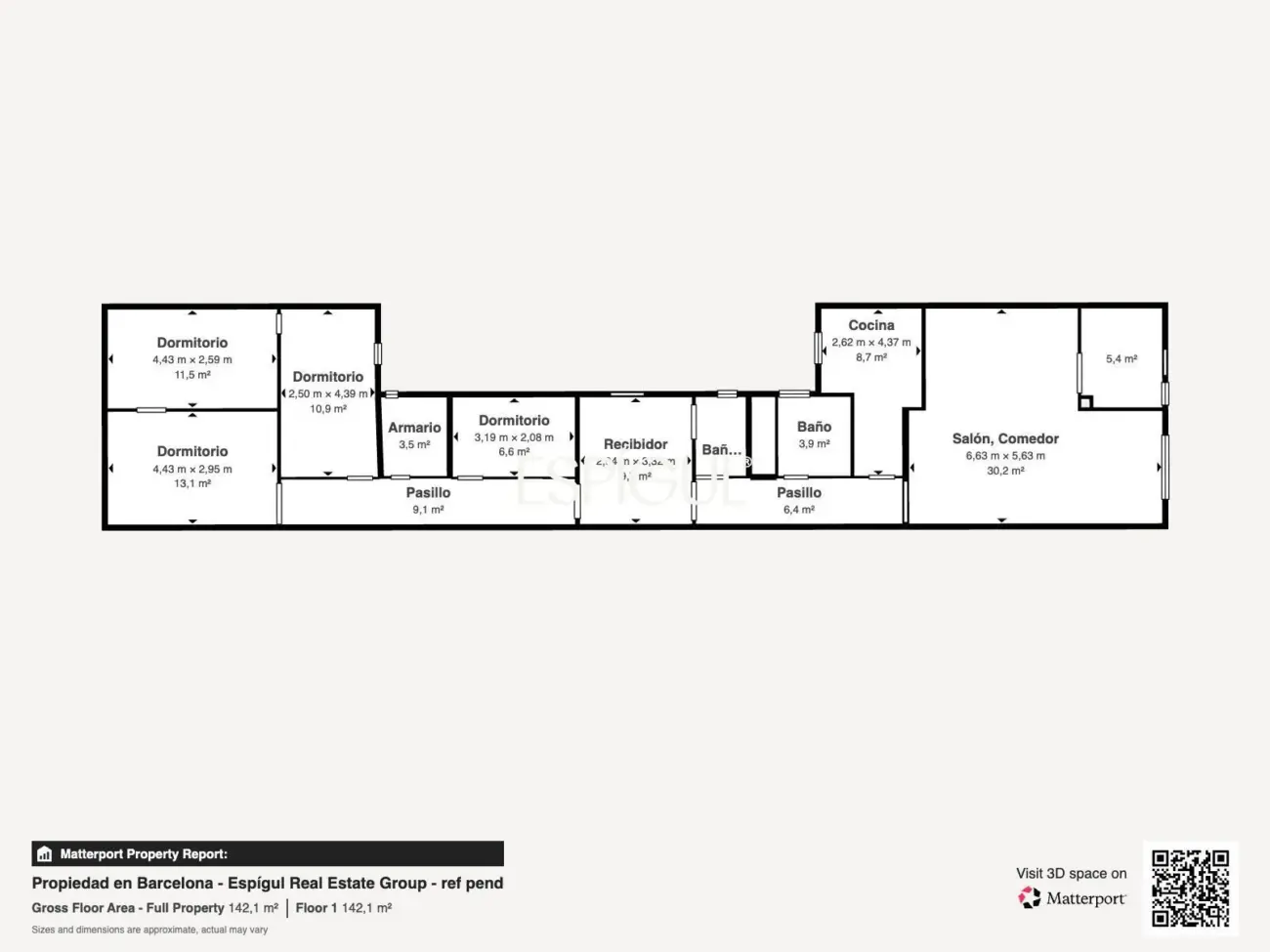 Renovierungsbedürftige Wohnung zum Verkauf im Quadrat d’Or, Eixample Dret