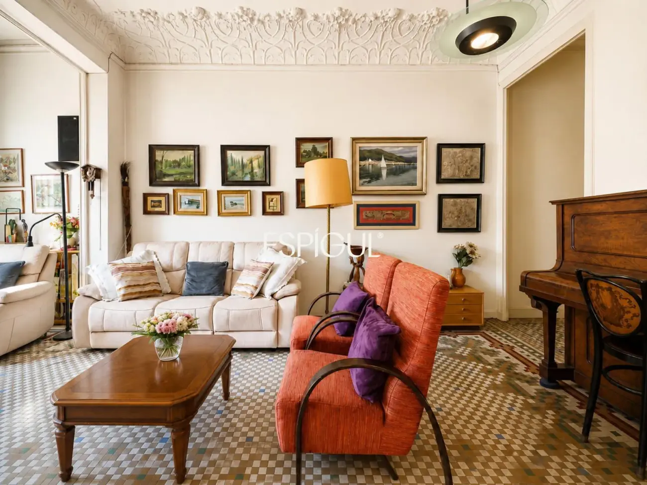 Renovierungsbedürftige Wohnung zum Verkauf im Quadrat d’Or, Eixample Dret