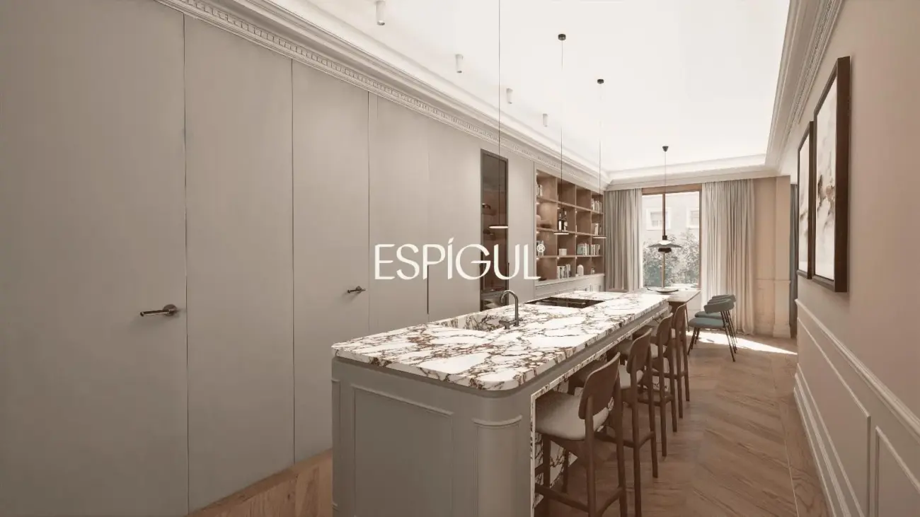 Piso en venta exterior, reformado y amueblado en Ibiza, Retiro