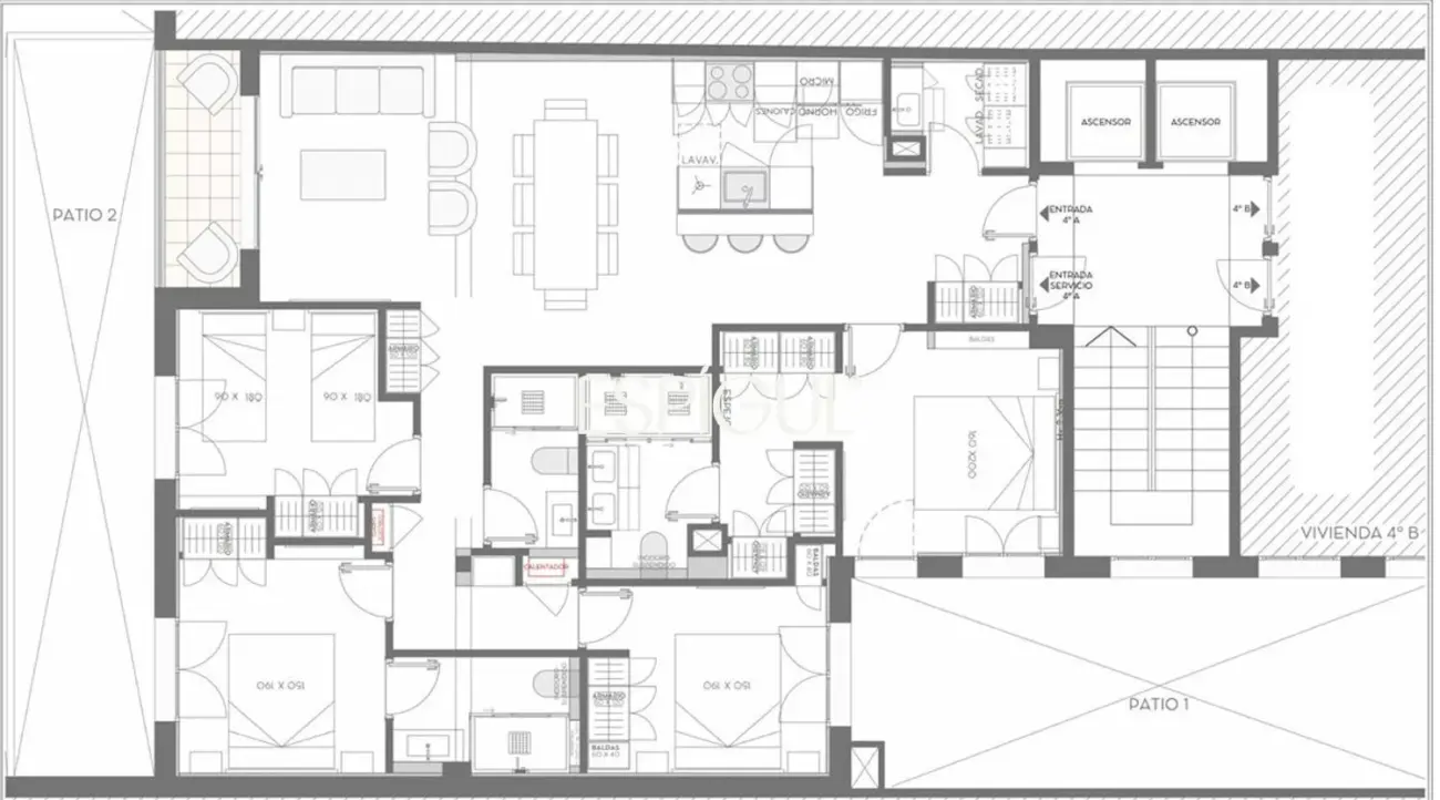 Piso totalmente reformado con terraza, garaje y trastero en Trafalgar, Chamberí