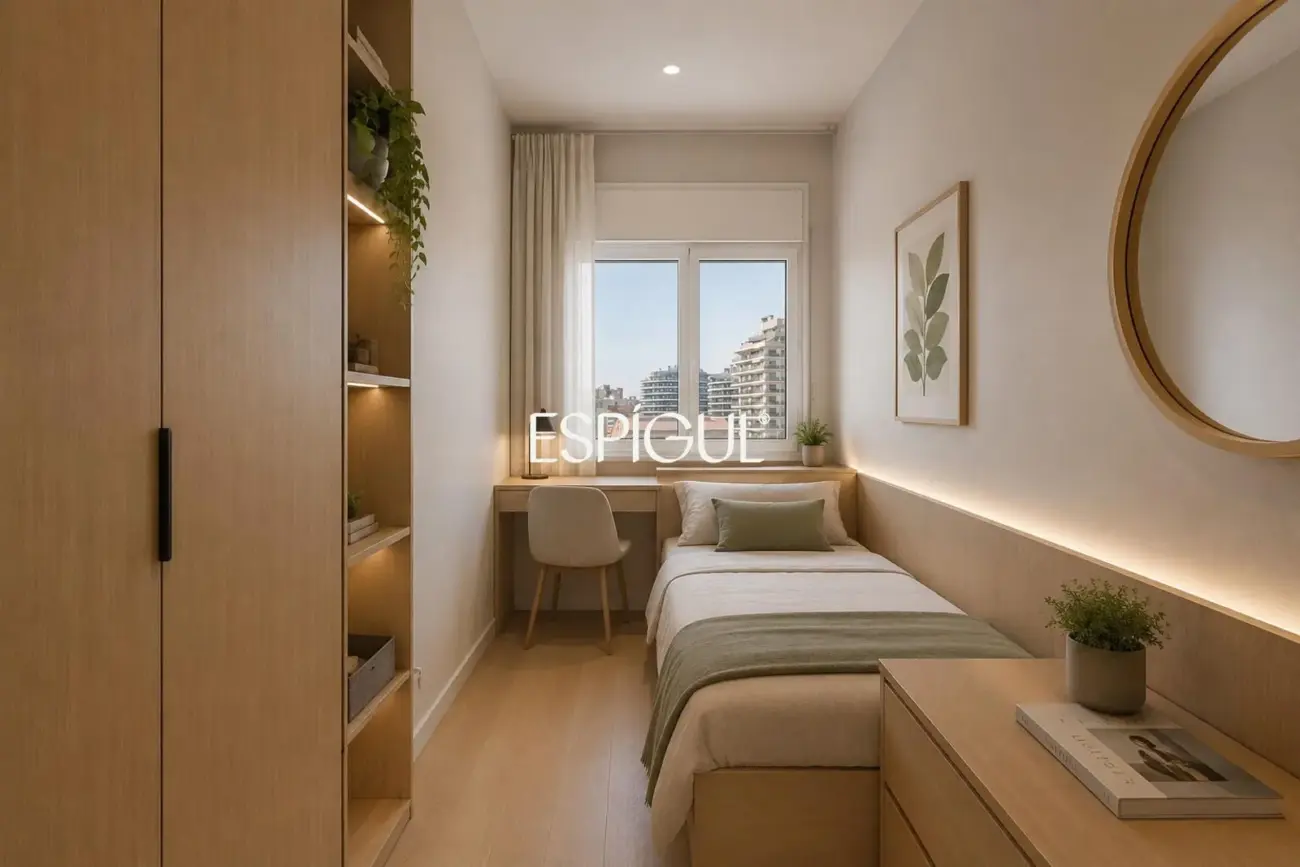 Quinta planta con vistas directas a Can Batlló y 100% diáfano para reformar en La Bordeta