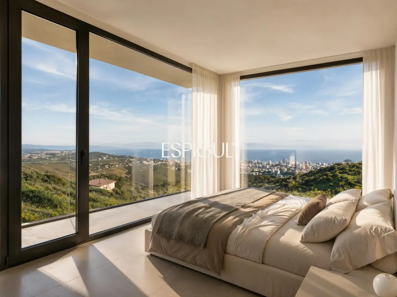 Vil·la contemporània d’obra nova amb vistes panoràmiques al mar a Cim d’Aro