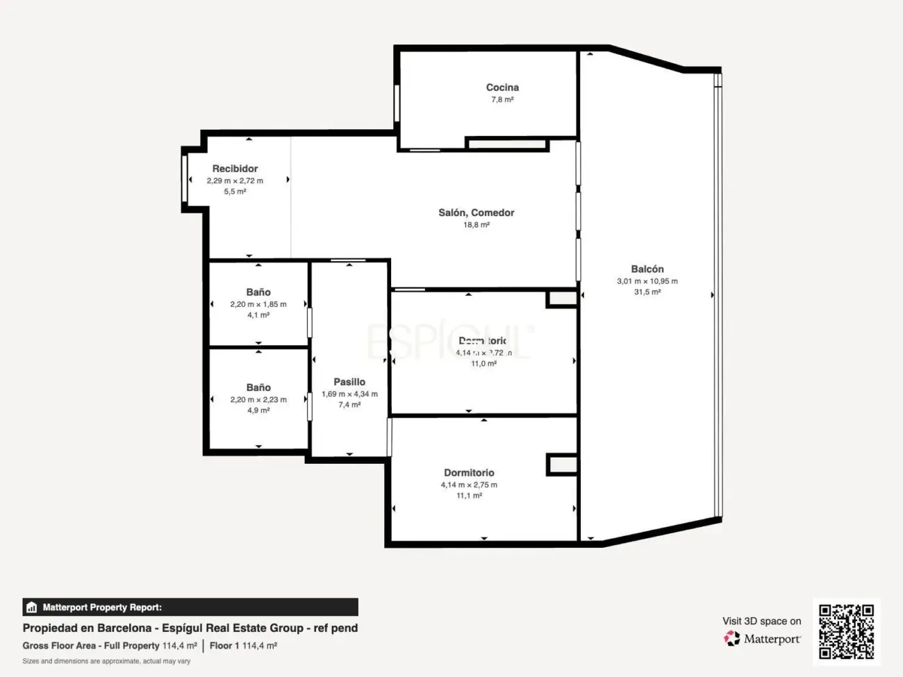 Vivienda con gran terraza y piscina comunitaria junto al mar