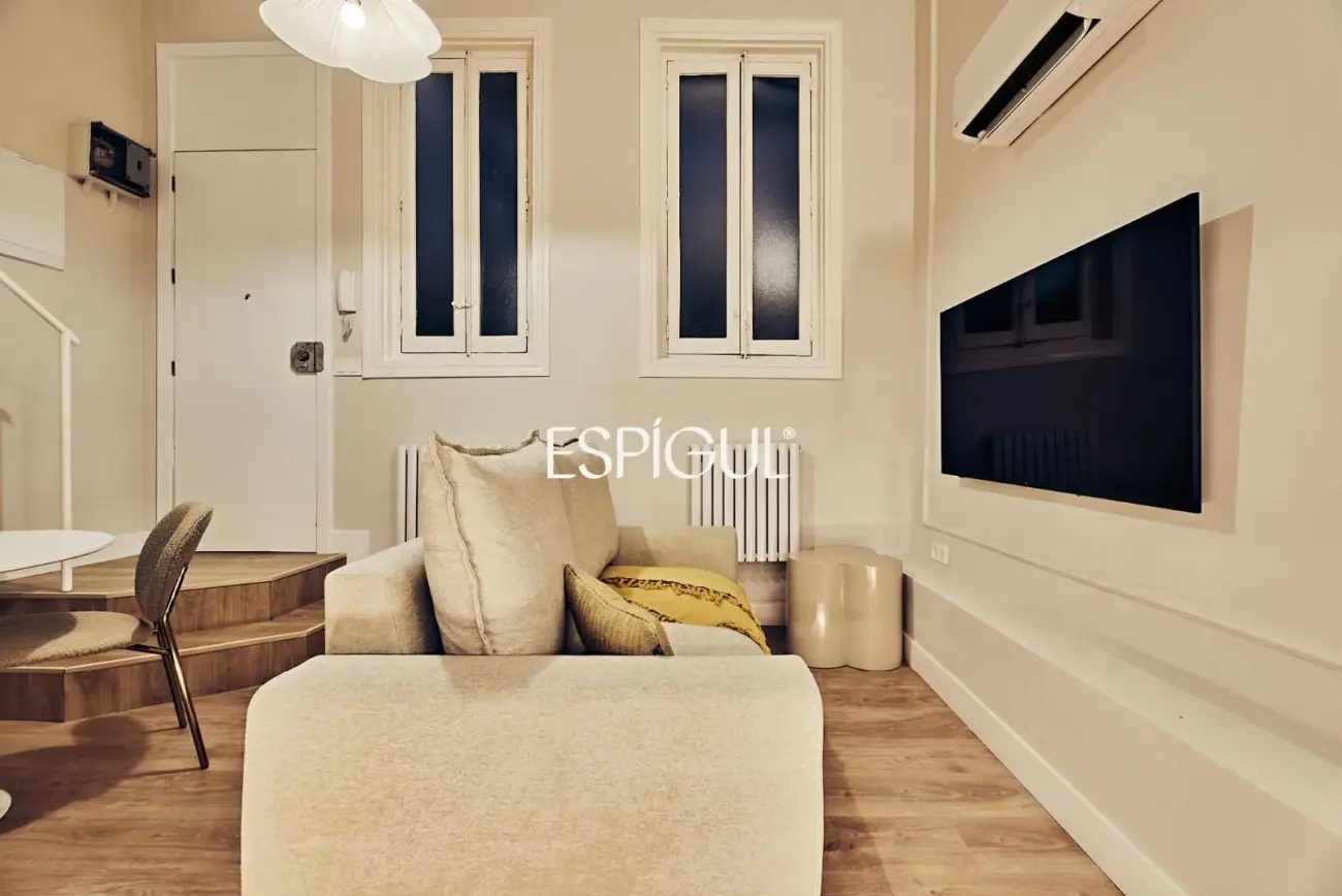 Apartamento en venta exterior, reformado y amueblado en Lista, Barrio Salamanca