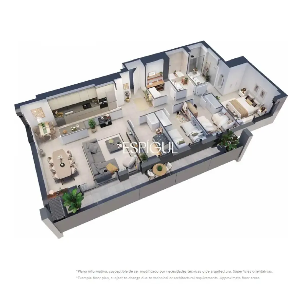 Piso de obra nueva en venta en Plaza Europa, L’Hospitalet de Llobregat