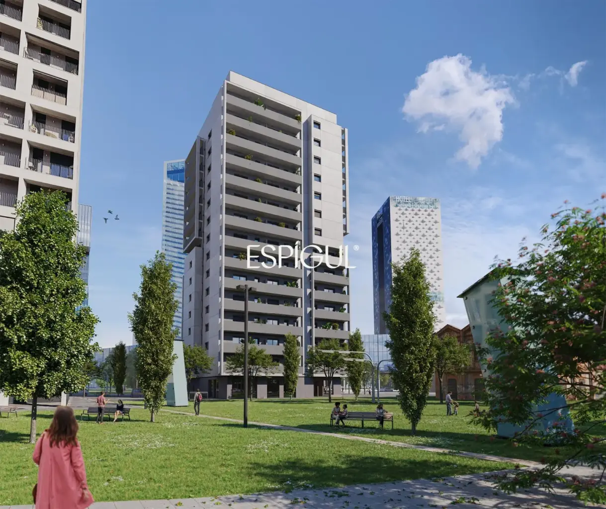 Piso de obra nueva en venta en Plaza Europa, L’Hospitalet de Llobregat