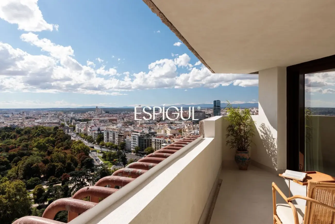 Piso en venta  en la torre Valencia con terraza, Retiro