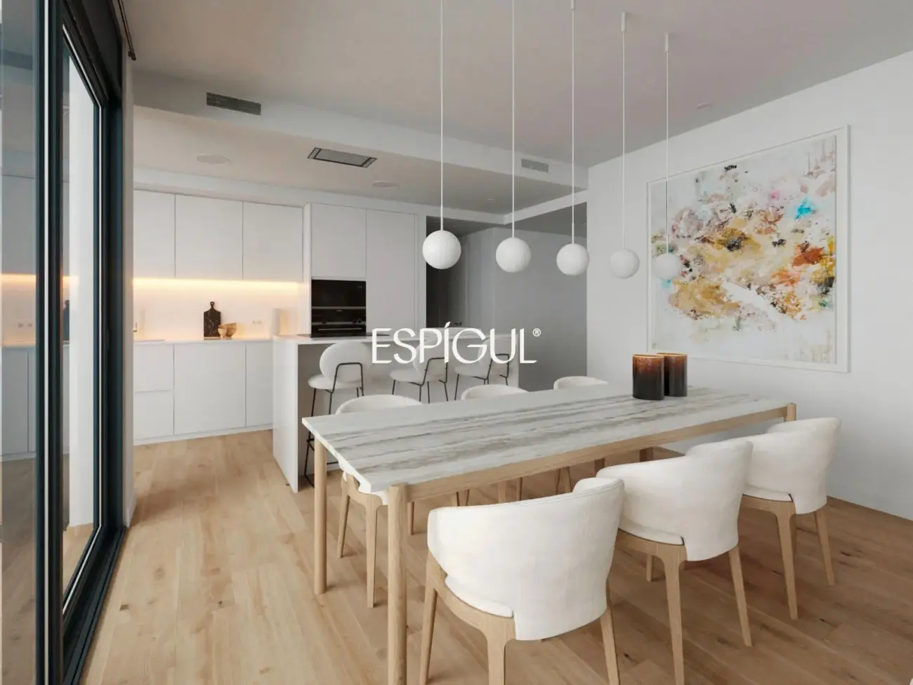 Promoción de Obra Nueva en calle Miquel Servet, Badalona