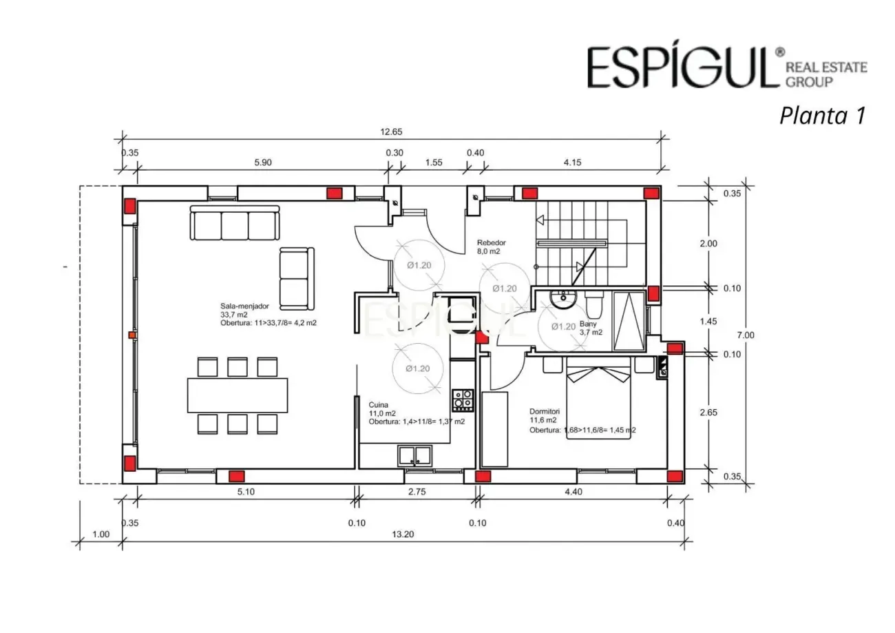 Maison individuelle de construction neuve située à Sant Antoni de Calonge