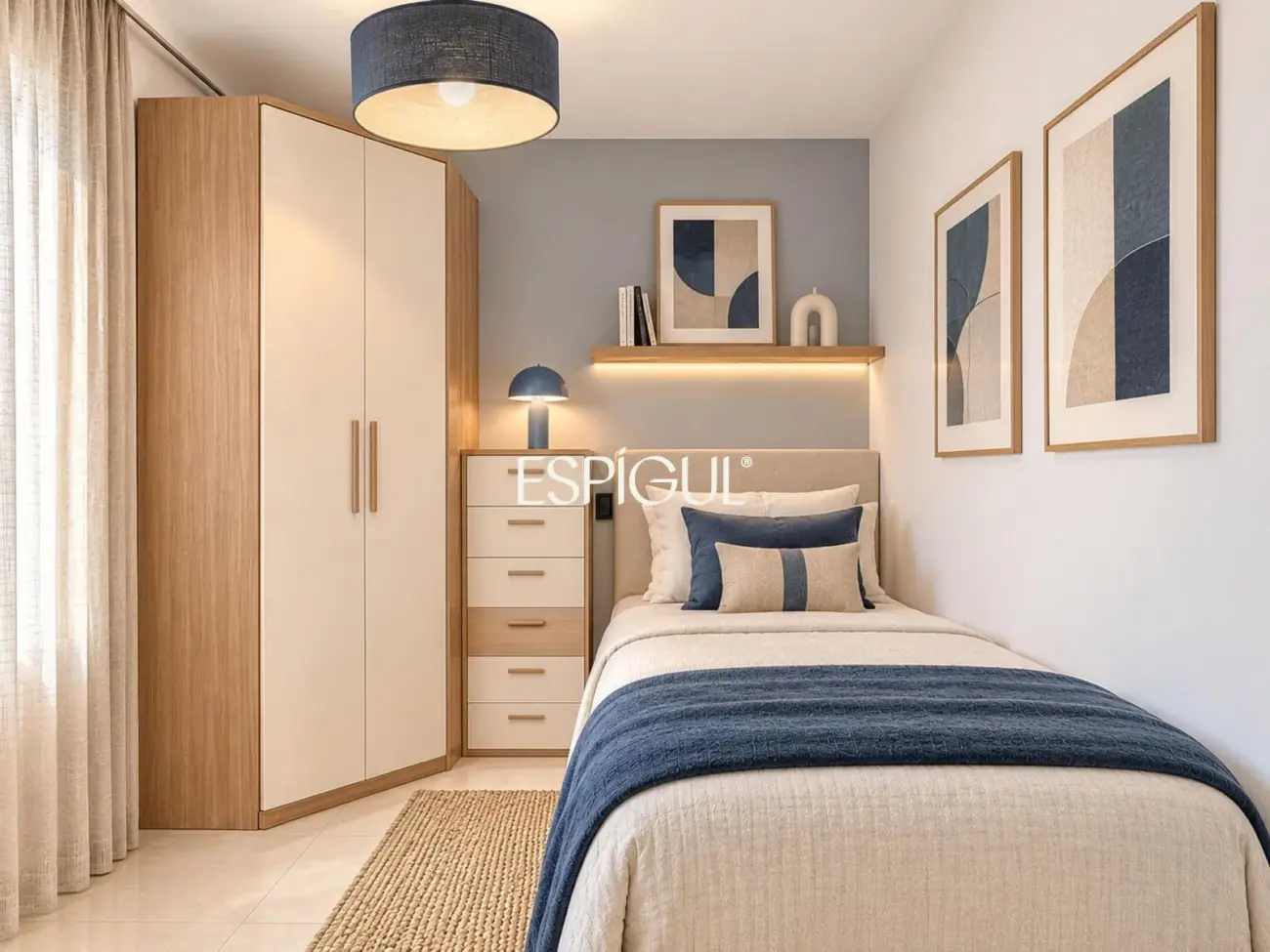 Ático en venta con vistas al Mediterráneo en Poble Sec