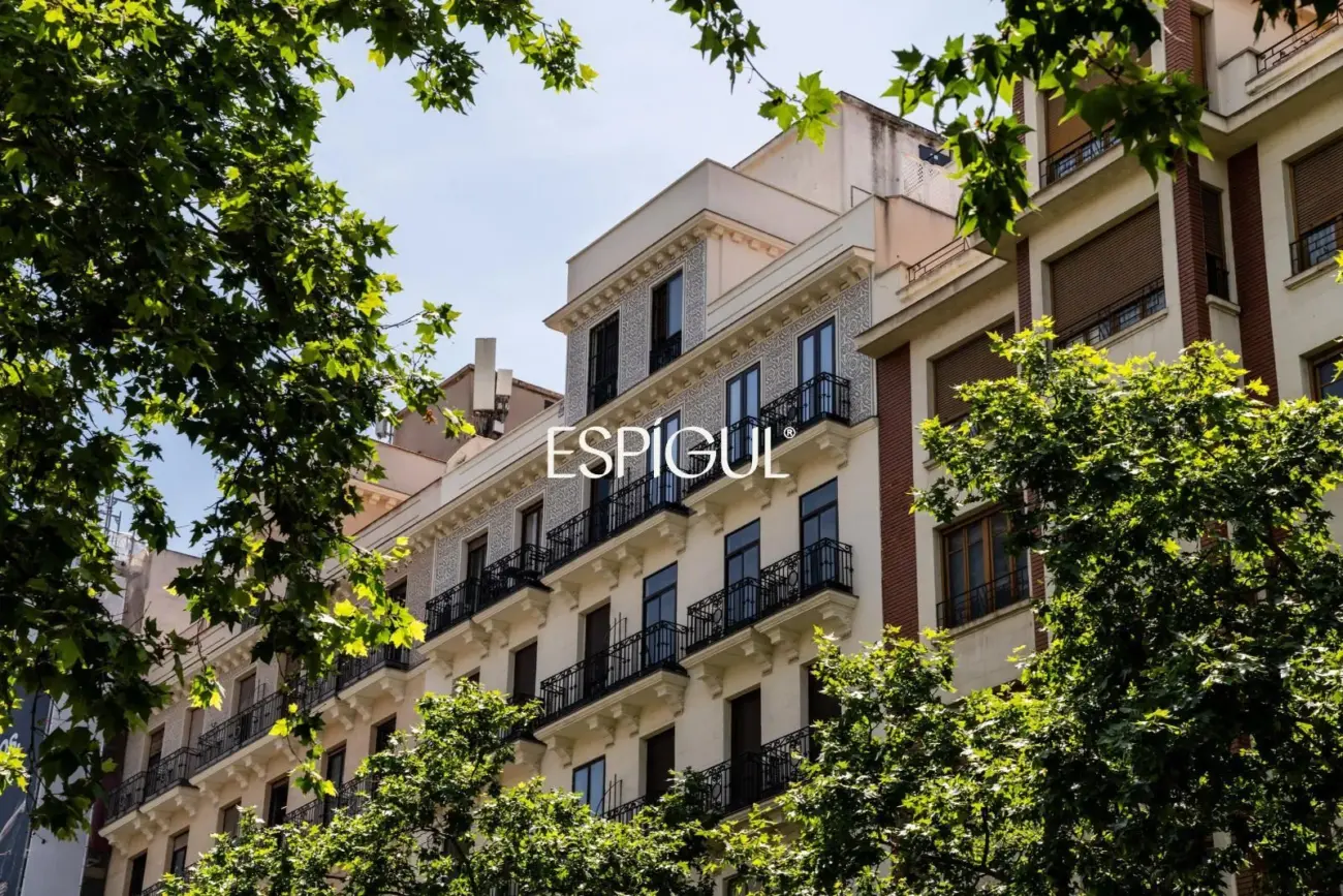 Ático en venta exterior con terraza en Recoletos, Barrio de Salamanca