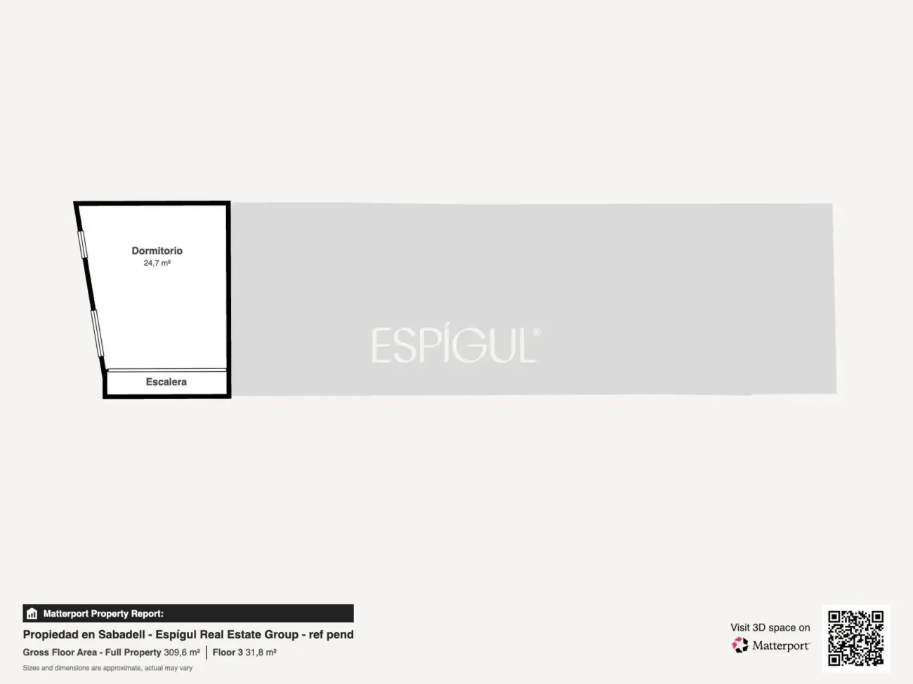 Casa catalogada en venta en el centro de Sabadell, con gran jardin y piscina
