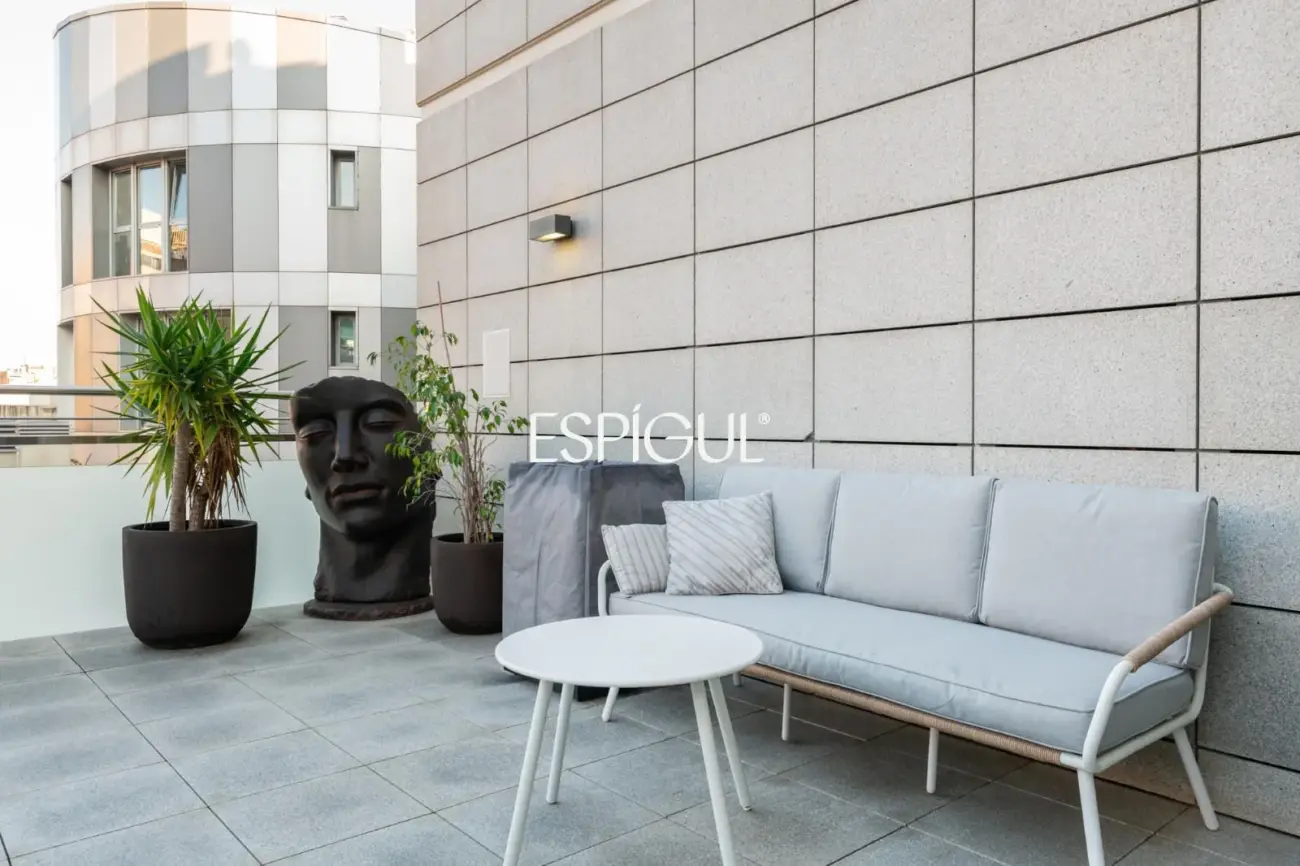 Two homes with a large 100 m² terrace and possibility of joining them together