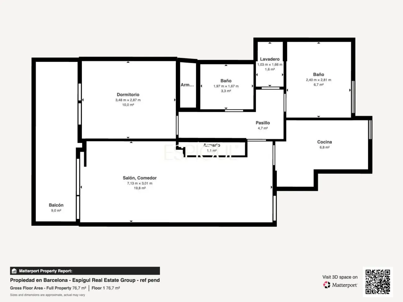 Two homes with a large 100 m² terrace and possibility of joining them together