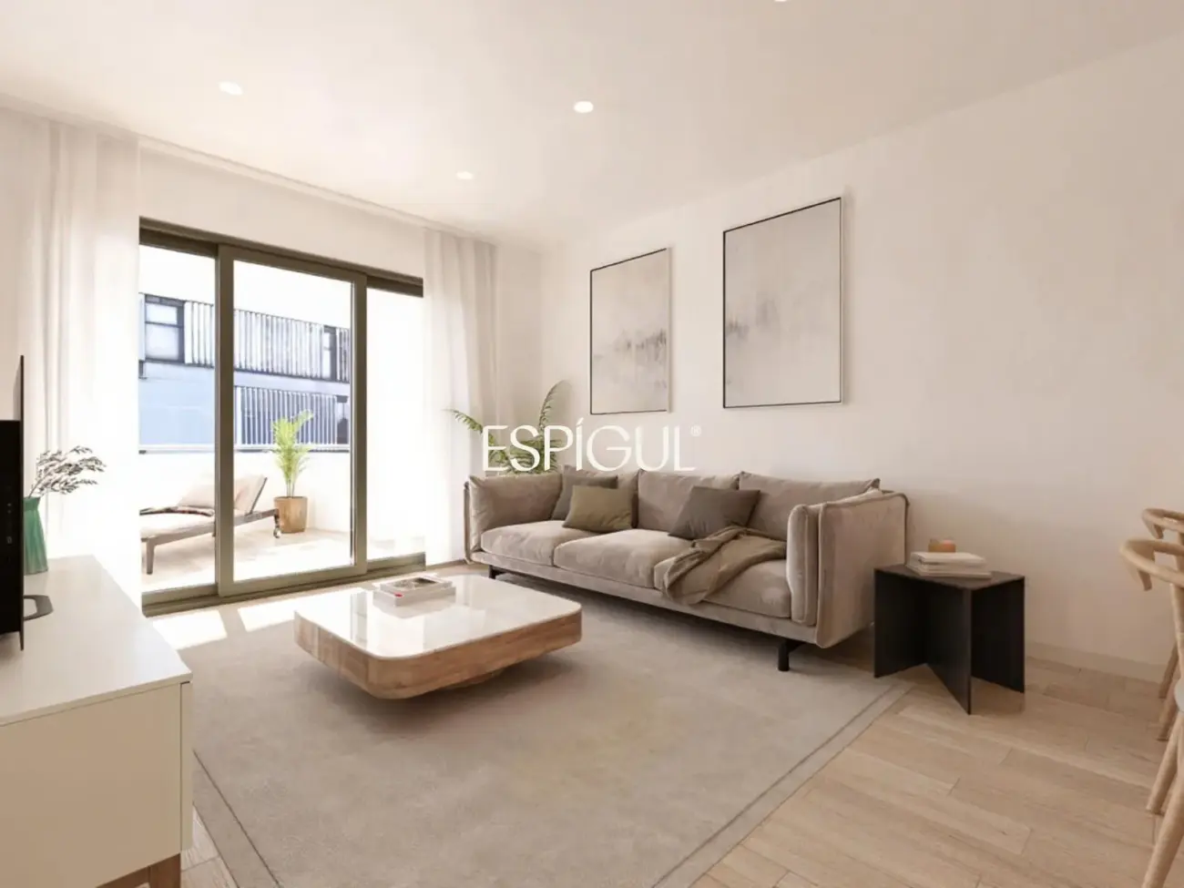 Piso en venta de obra nueva en el centro de Terrassa