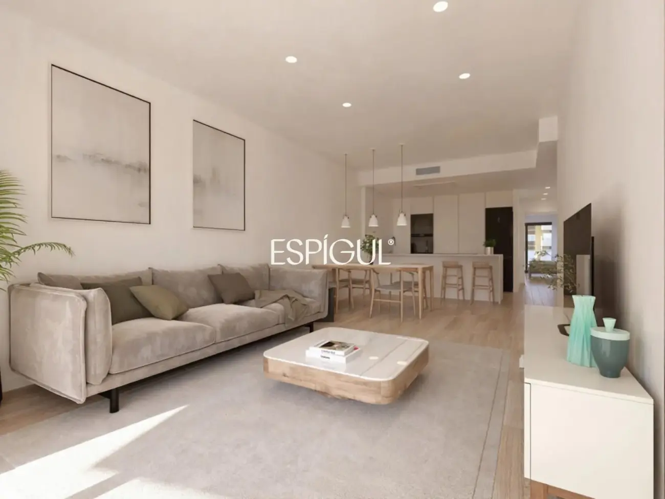 Piso en venta de obra nueva en el centro de Terrassa