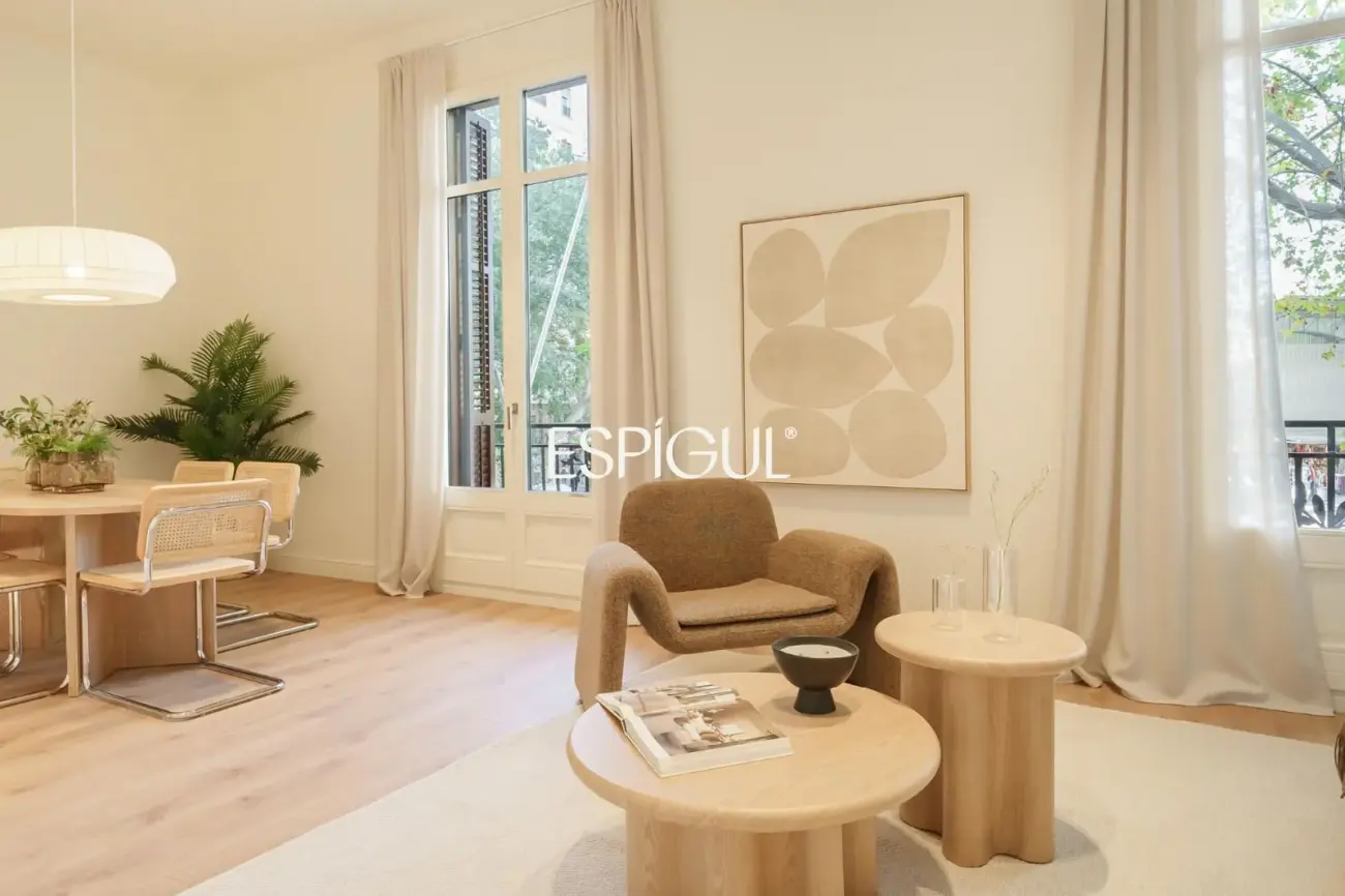 Piso en venta reformado en L’Antiga Esquerra de l’Eixample
