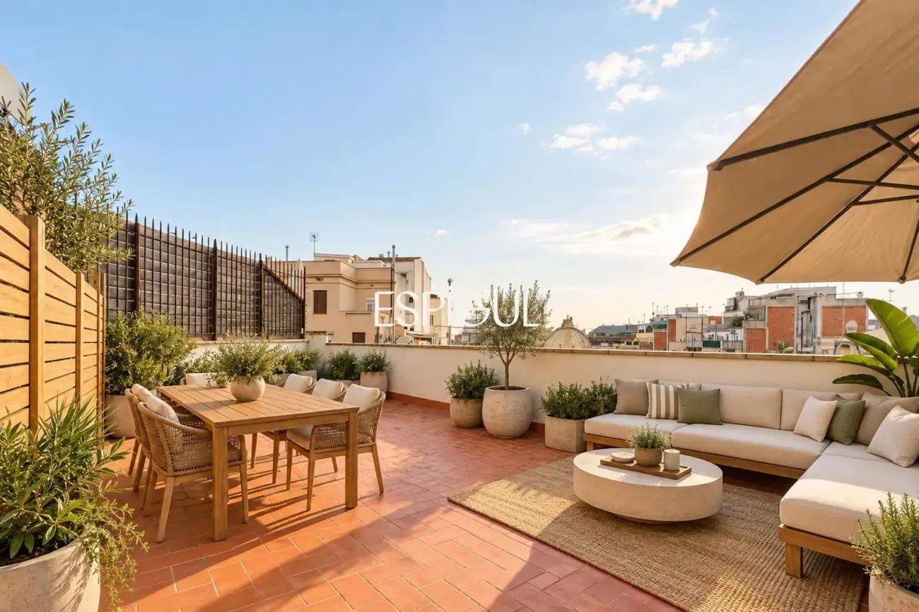 Property for sale with terrace in l’Eixample, Barcelona